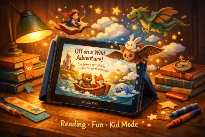Gör läsning roligare för barn med Amazon Kindle Kids