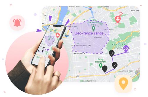 Location tracking on FlashGet kids