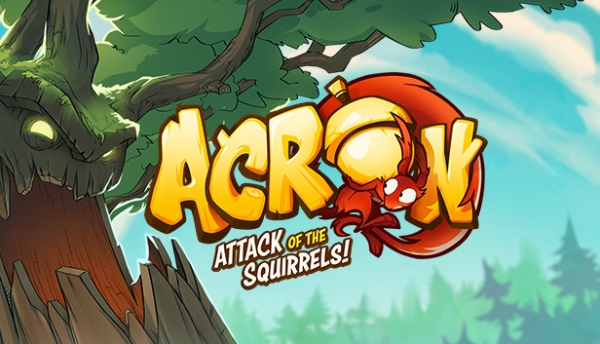 Acron-Angriff der Eichhörnchen