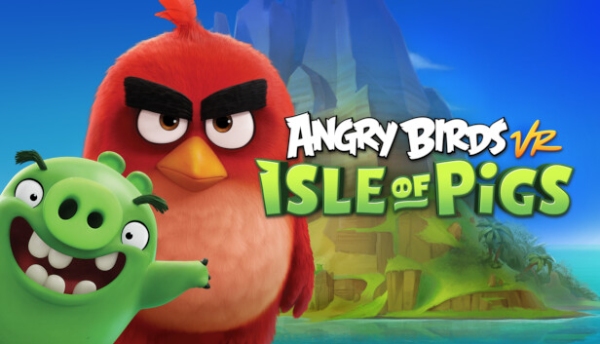 Angry Birds VR Insel der Schweine