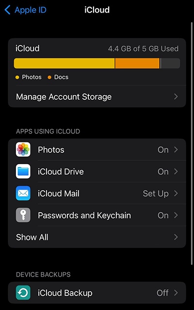 Apple ID-iCloud