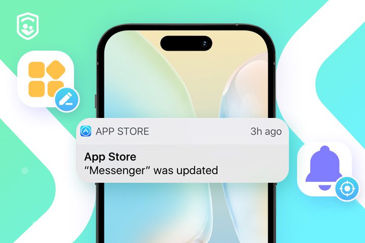 Customizing and tracking notifications by App on iPhone