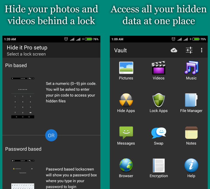 Hide It Pro to hide other apps