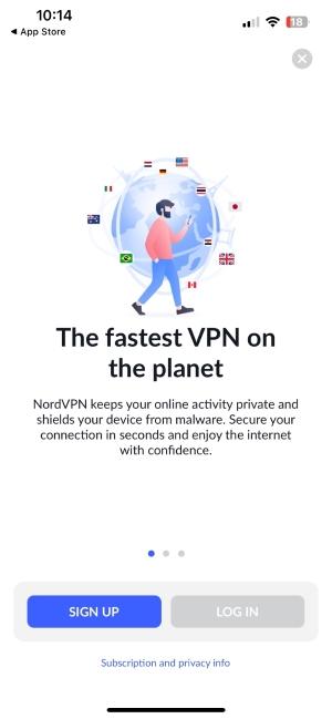 Applicazione Norton VPN