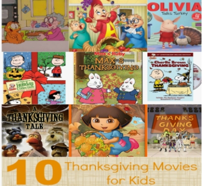 Top 10 Thanksgiving movies for kids