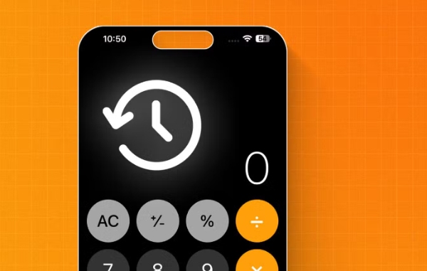 calcolatrice sul tuo iPhone