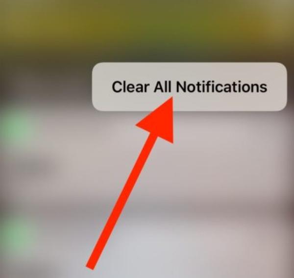 clear all notifications