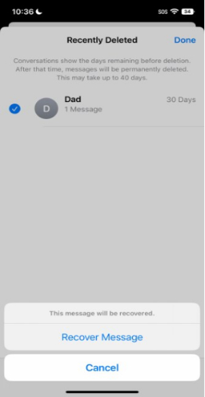 iphone nemrég törölt üzenetei 3