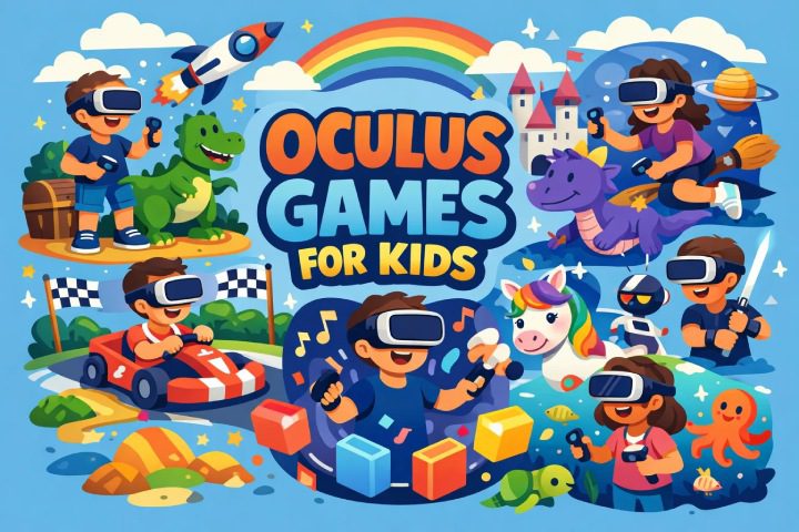 Ασφαλή και διασκεδαστικά παιχνίδια Oculus για παιδιά