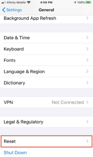 recuperare i messaggi cancellati da iPhone tramite iCloud 5