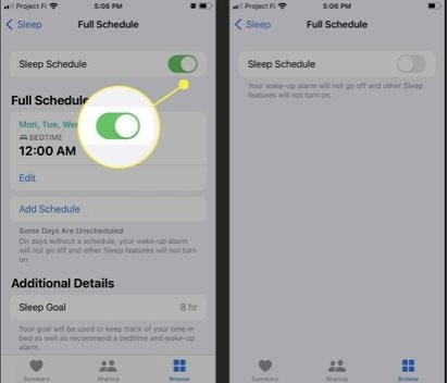 langkah-langkah untuk mematikan mode tidur iPhone