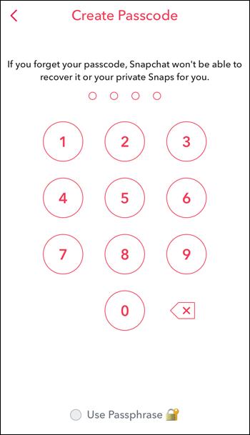 Create a Passcode