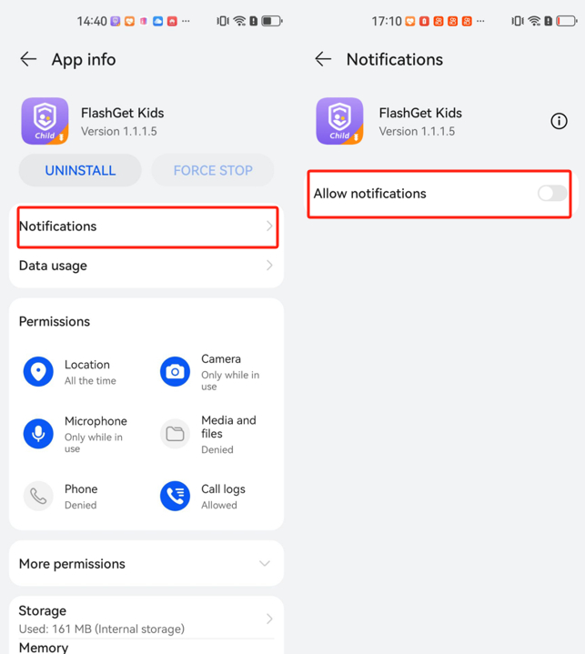 Harmoni 4.x notifikasi