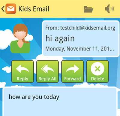 Ứng dụng KidsEmail