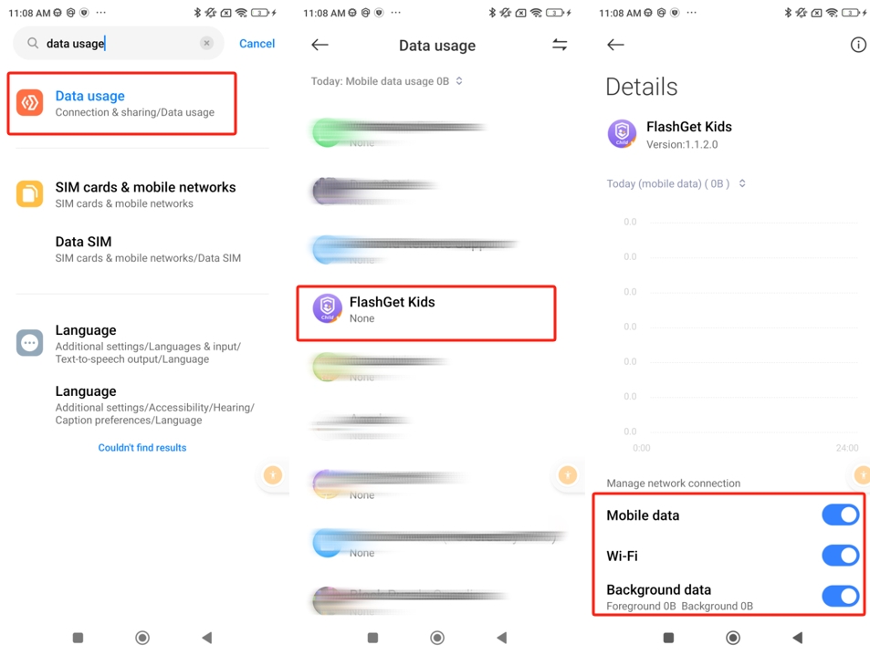 Xiaomi MIUI 14 veri kullanımı