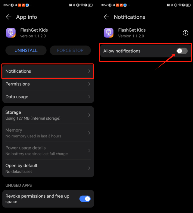 Magic 8 x notifications