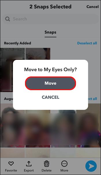 Move to My Eyes Only