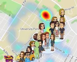 Abre el Mapa Snap bajo el nombre de tu amigo.