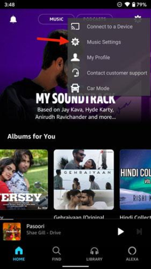 Étapes pour réparer l&#39;application Amazon Music qui ne fonctionne pas 5