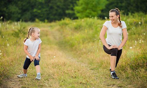 attività all&#39;aria aperta per la famiglia