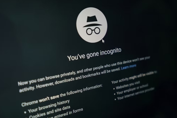incognito history on Android
