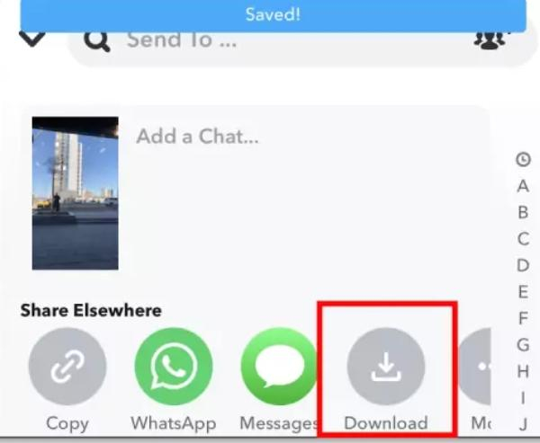 How to download Snapchat videos 1