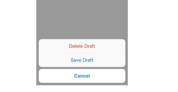 Save Draft