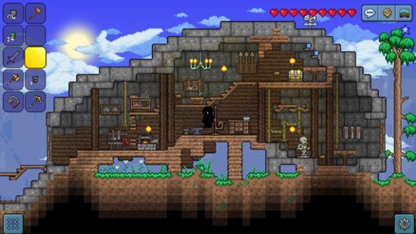 Top digital building games for kids of Terraria