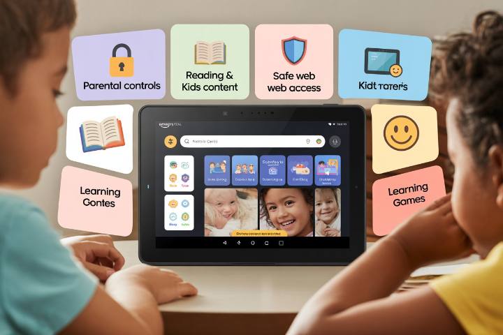 Amazon Fire Tablet für Kinder: Ein umfassender Leitfaden zu Funktionen und mehr