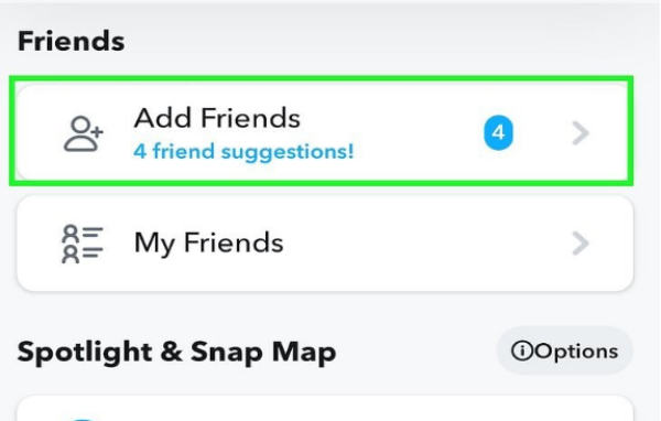 add Snapchat friends from contacts 2