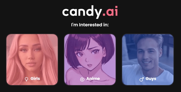 Candy AI - Character AI alternatives