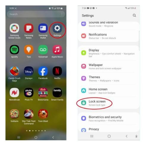 cambiar la contraseña de mi teléfono Android 1