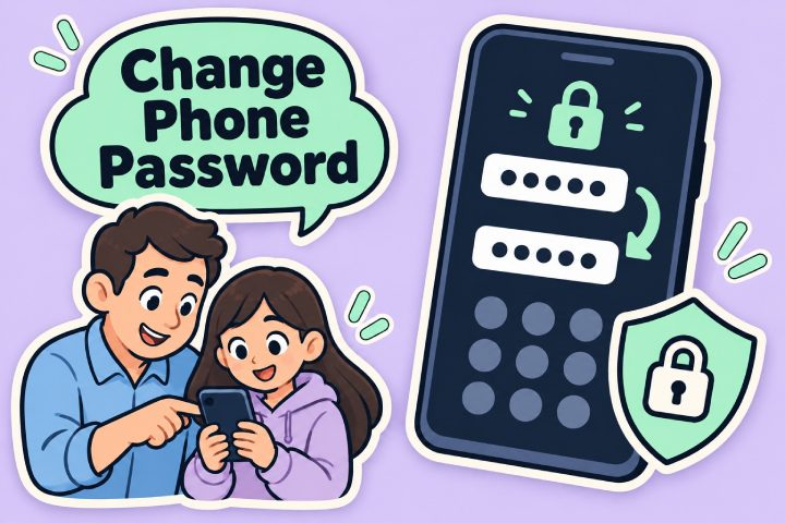 Telefon şifremi nasıl değiştirebilirim?