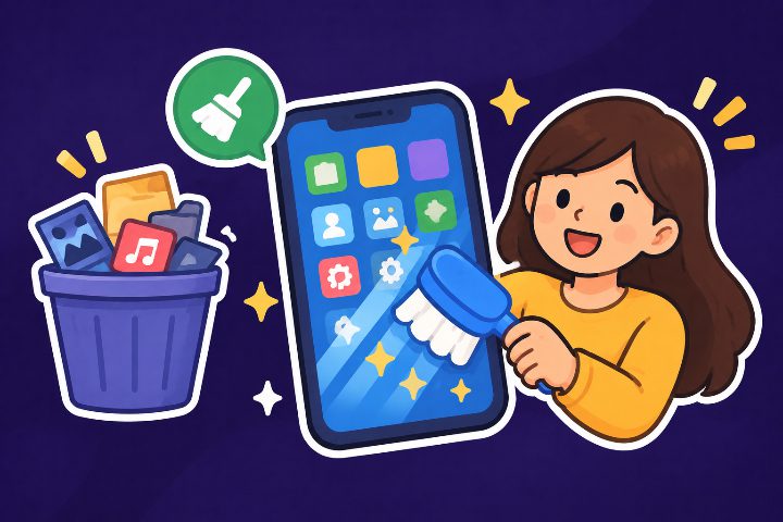 Telefonumu temizle: Android ve iOS için en iyi ücretsiz yöntemler ve temizleyiciler