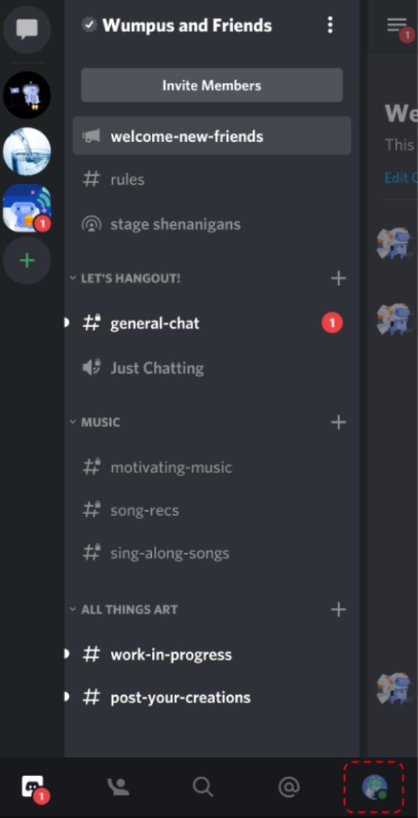 Значок профиля Discord