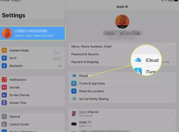 Richten Sie das iCloud-Backup für das iPad ein