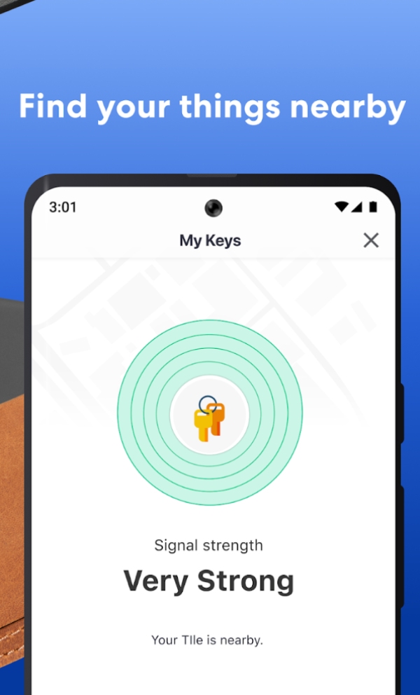  the Tile app and track