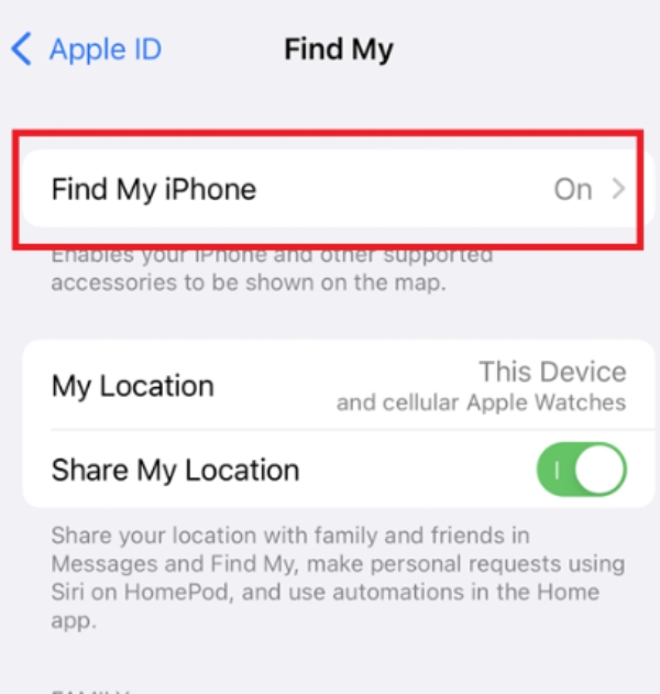 find my iphone اعثر على جهازي