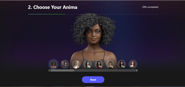 Selecting your Anima companion