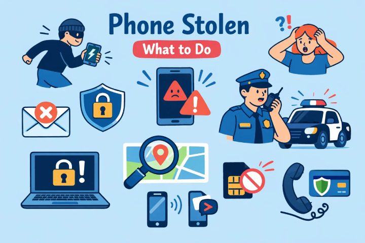 Τι να κάνετε όταν σας κλέψουν το τηλέφωνο