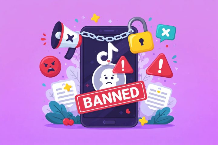 Как мне восстановить заблокированный аккаунт в TikTok?