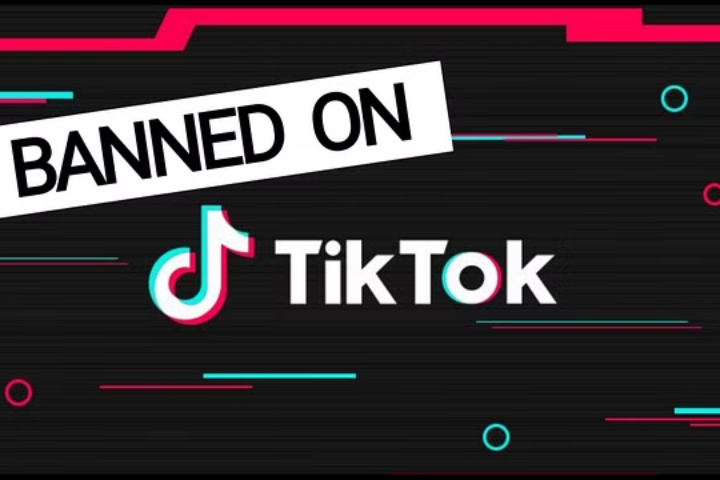 tiktok banned account