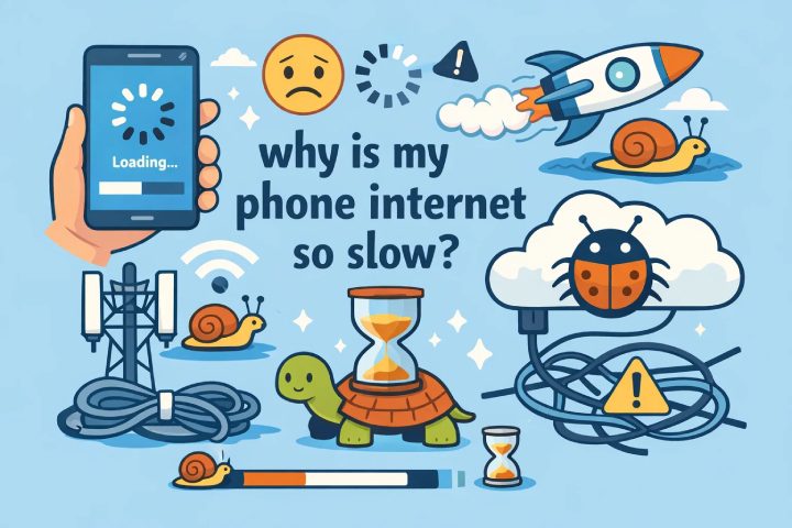 Γιατί το ίντερνετ στο κινητό μου είναι τόσο αργό και πώς να το επιταχύνω;