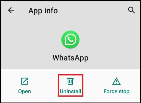 Alternative all&#39;eliminazione dell&#39;account WhatsApp 2