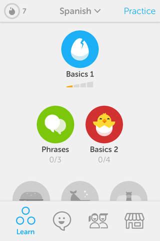 ประสบการณ์ผู้ใช้ Duolingo