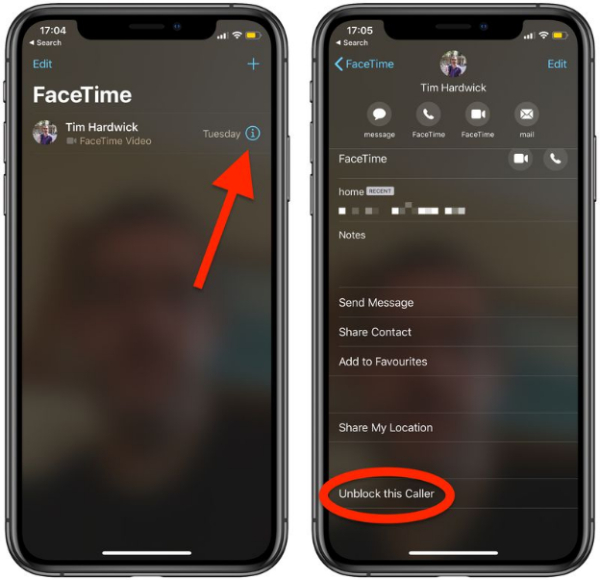 μπορείς να κάνεις facetime κάποιον που σε μπλόκαρε 2