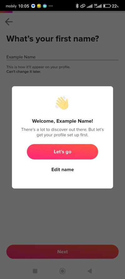 how to change name on tinder via app 6