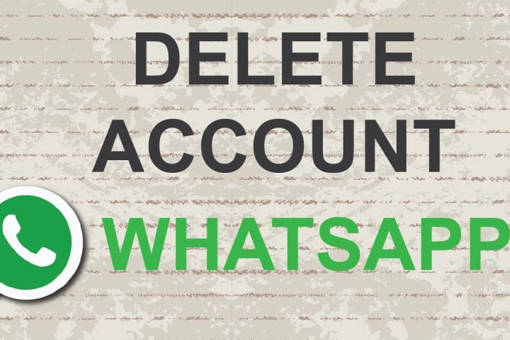 how to delete whatsapp account