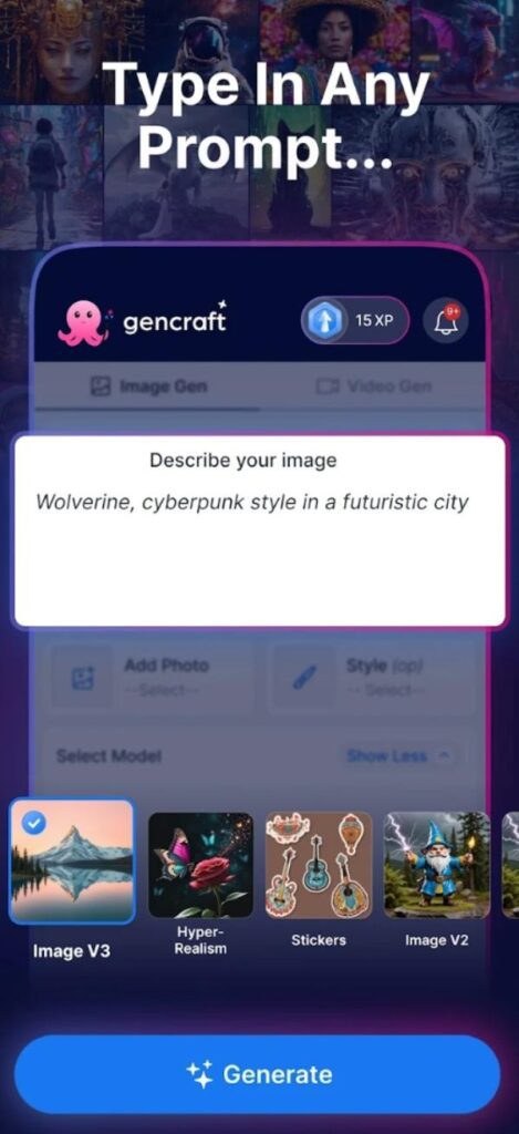 Gencraft AI-App