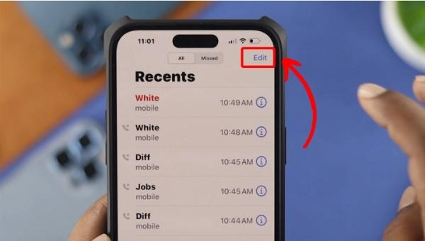 iphone call history limit